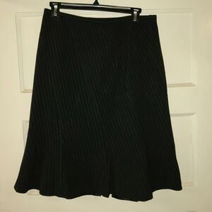 Pinstripe skirt